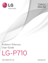 LG LGP710.AORPBK Kullanım kılavuzu