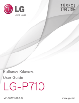 LG LGP710.AITABK Kullanım kılavuzu