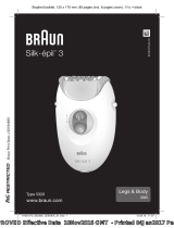 Braun Legs & Body 3380, Silk-épil 3 Kullanım kılavuzu