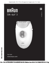 Braun Silk-épil 3 Kullanım kılavuzu