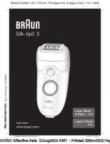 Braun Legs & Body 5280 Kullanım kılavuzu