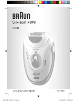 Braun 5370,  Silk-épil Xelle Kullanım kılavuzu