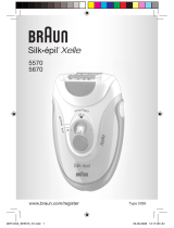 Braun 5570, 5670, Silk-épil Xelle Kullanım kılavuzu