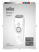 Braun 7185 Silk-épil 7 Kullanım kılavuzu