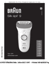 Braun Silk-épil 9 Kullanım kılavuzu