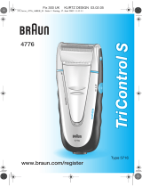 Braun 4776, TriControl S Kullanım kılavuzu