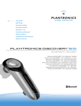 Plantronics Discovery 610 Kullanici rehberi
