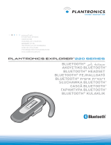 Plantronics Explorer 220 Kullanici rehberi