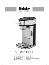 Fakir coffee machine Aroma Solo El kitabı