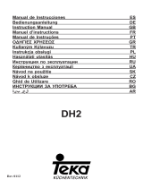 Teka DH2 1280 Kullanım kılavuzu