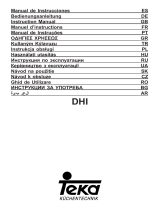 Teka DHI 90 Kullanım kılavuzu