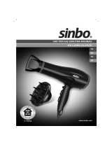 Sinbo SHD 7055 Kullanici rehberi