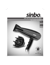 Sinbo SHD 2686D Kullanici rehberi