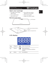 Prestigio SMART Body Mass Scale (PHCBMS) Kullanım kılavuzu