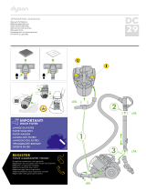 Dyson DC29 Allergy Kullanım kılavuzu