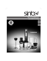 Sinbo SHB 3107 Kullanım kılavuzu
