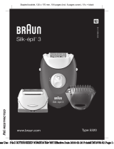 Braun Legs&body SE 3-440 Kullanım kılavuzu