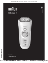 Braun SES 7-895 BS Legs, body&face Kullanım kılavuzu