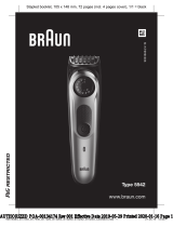 Braun Beard Trimmer 7 100 Years Kullanım kılavuzu