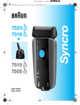 Braun 7520, 7516, 7515, 7505 Syncro Kullanım kılavuzu