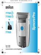 Braun 7790, 7785, 7765, SyncroPro Kullanım kılavuzu