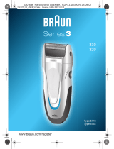 Braun 330, 320, Series 3 Kullanım kılavuzu