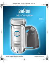 Braun 8995, 360°Complete Kullanım kılavuzu