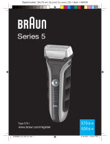 Braun 570s-4, 530s-4, Series 5 Kullanım kılavuzu