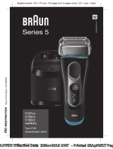 Braun 5197cc, 5195cc, 5190cc, wet&dry, Series 5 Kullanım kılavuzu