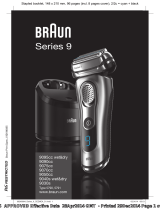 Braun 9095cc wet&dry, 9090cc, 9075cc, 9070cc, 9050cc, 9040s wet&dry, 9030s, Series 9 Kullanım kılavuzu