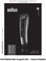 Braun BT5090, BT5070, BT5050, BT5030, BT5010 Kullanım kılavuzu