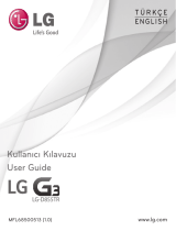 LG LGD855TR El kitabı
