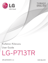 LG LGP713TR.ATURWH El kitabı