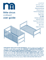 mothercare Little Circus Cot Bed Kullanici rehberi