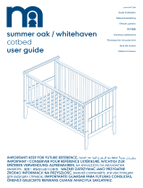 mothercare Summer Oak Whitehaven Cot Bed Kullanici rehberi