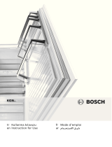 Bosch KGN57AW22N/03 Kullanım kılavuzu