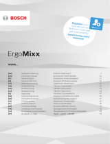 Bosch ErgoMixx MSM66155 Kullanma talimatları