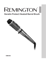 Remington Keratin Protect Heated Barrel Brush CB8338 Kullanım kılavuzu