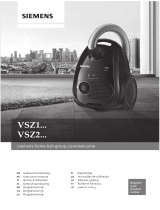 Siemens VSZ2V210/04 Kullanım kılavuzu