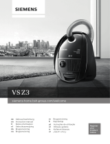 Siemens VSZ3A210/12 Kullanım kılavuzu