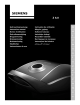 Siemens VSZ62544/03 Kullanım kılavuzu