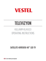 VESTEL SATELLITE 40FB5050 Operating Instructions Manual