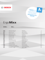 Bosch MS6CA4150/02 Kullanma talimatları