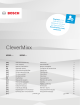 Bosch CleverMixx MSM1 Serie Kullanım kılavuzu