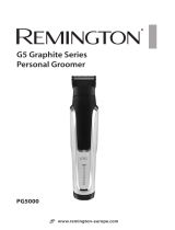 Remington G5 Graphite Series Personal Groomer PG5000 El kitabı