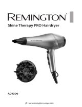Remington SHINE THERAPY PRO DRYER AC9380 El kitabı