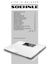 Soehnle 63863 - Style Sense Multi 200 El kitabı