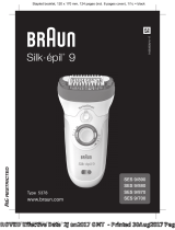 Braun Epilateur Rechargeable Étanche - Se9-700 Kullanım kılavuzu