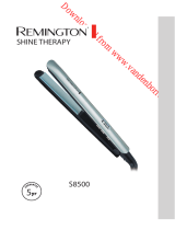 Remington S8500 SHINE THERAPY El kitabı