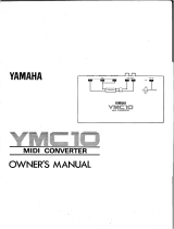 Yamaha YMC10 El kitabı